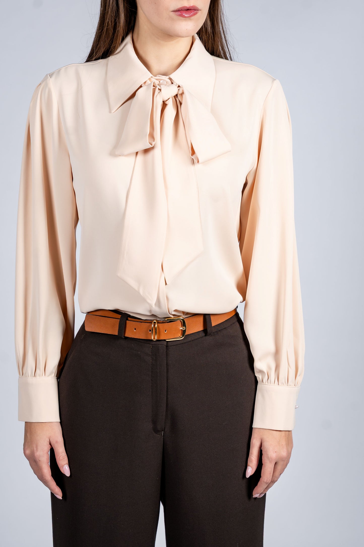 Bow Tie Long Sleeve Shirt