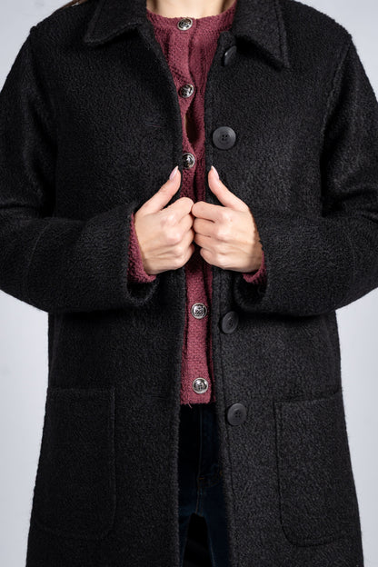 Structured Coat With Four Pockets