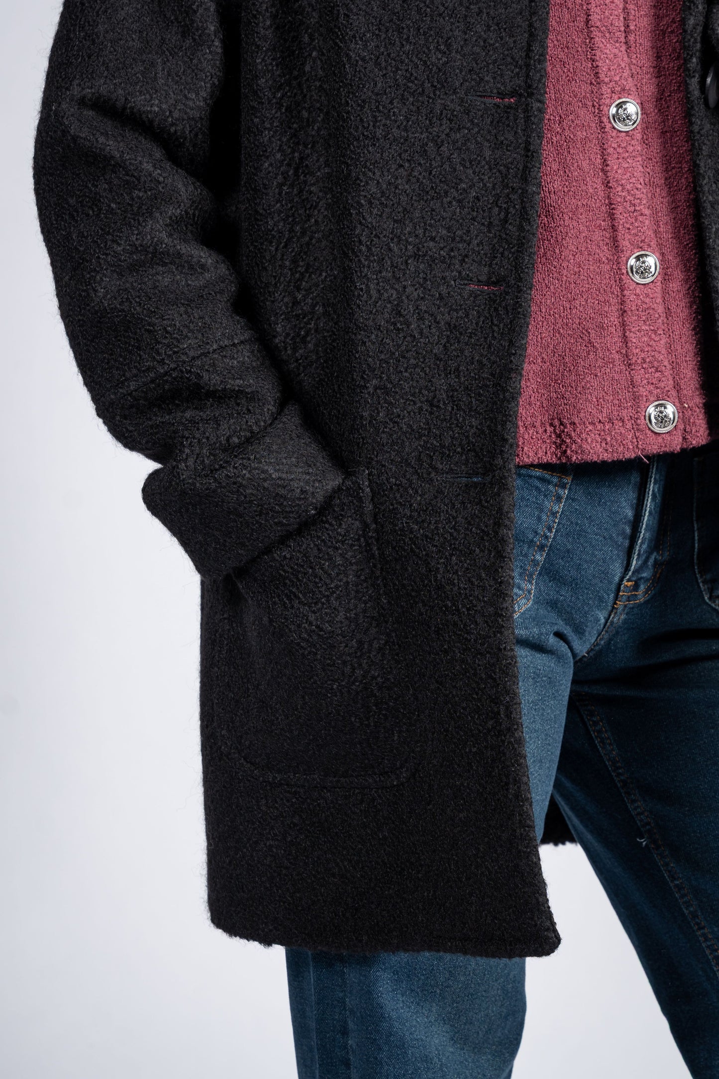 Structured Coat With Four Pockets