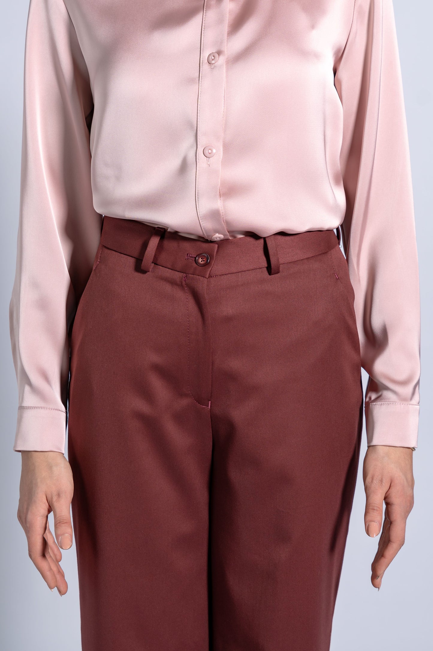 High Rise Wide Leg Trousers