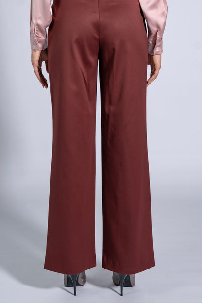 High Rise Wide Leg Trousers