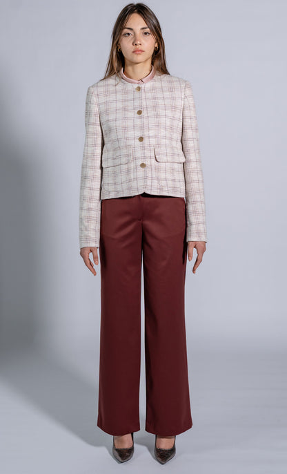 High Rise Wide Leg Trousers
