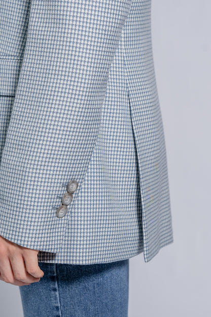 Single Breasted, Tailored Longline Blazer