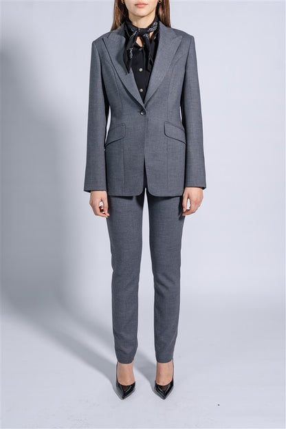 Tailored single button blazer
