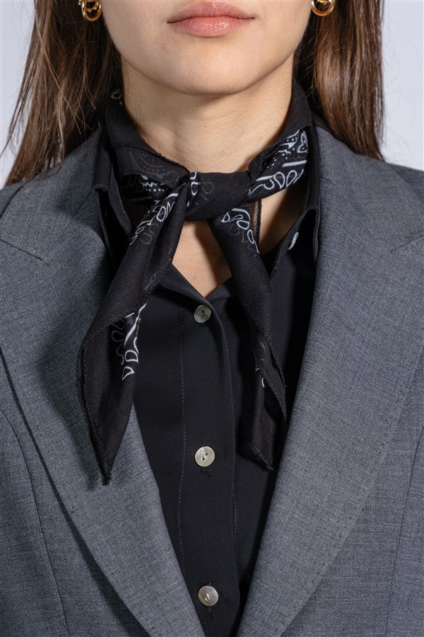 Tailored single button blazer