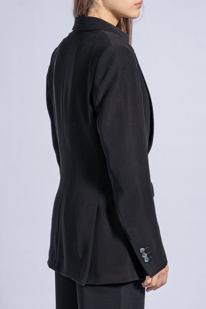 Single Breasted, Tailored Longline Blazer
