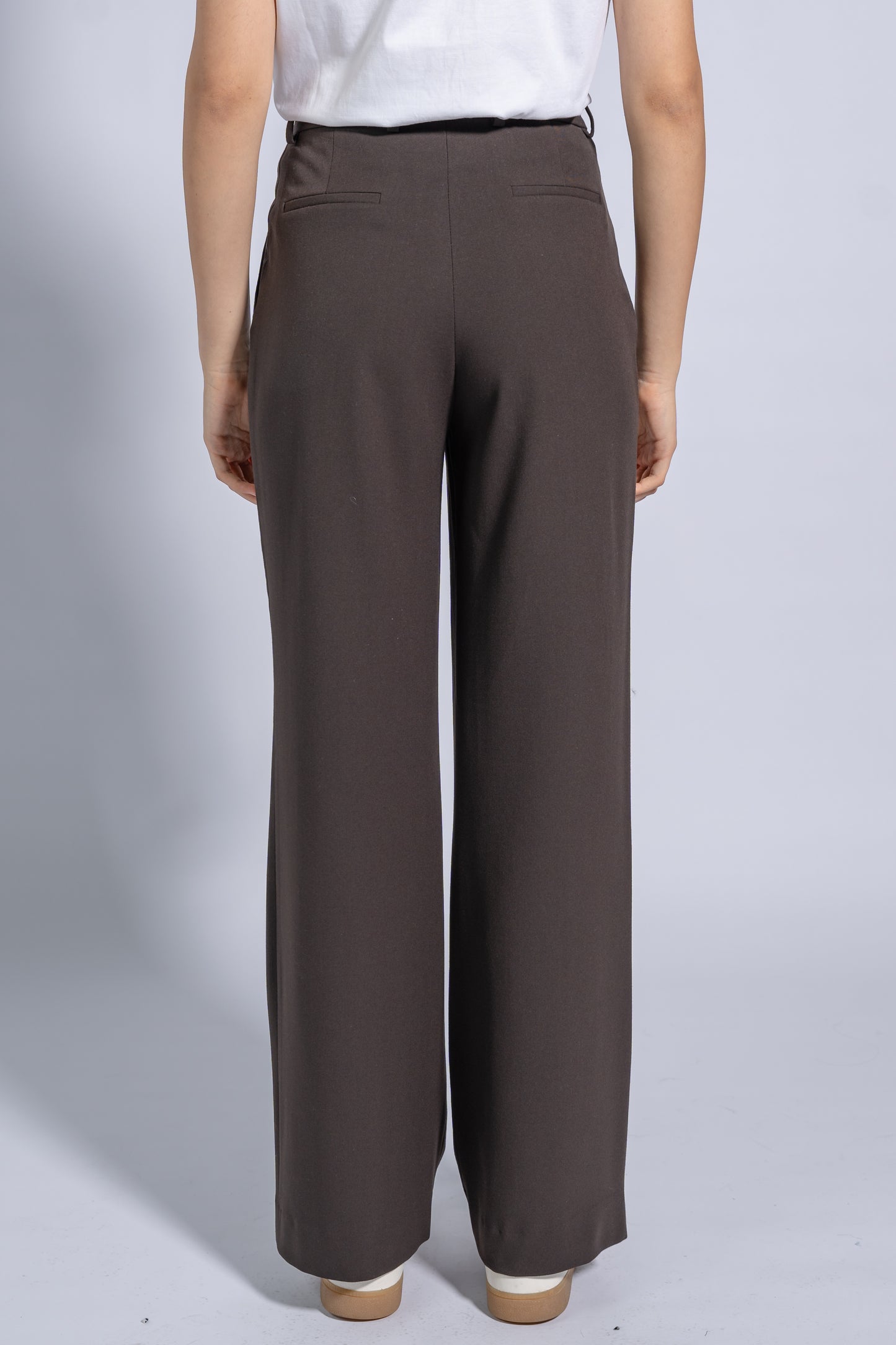 High Rise Wide Leg Trousers