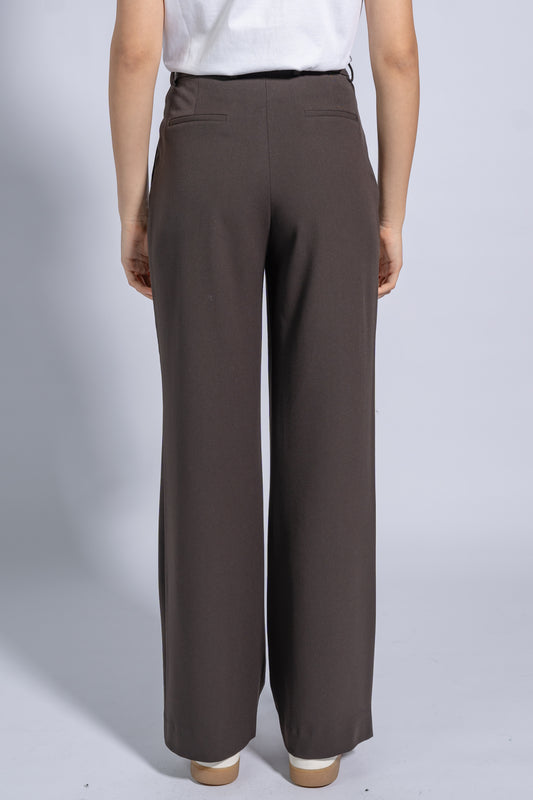 High Rise Wide Leg Trousers