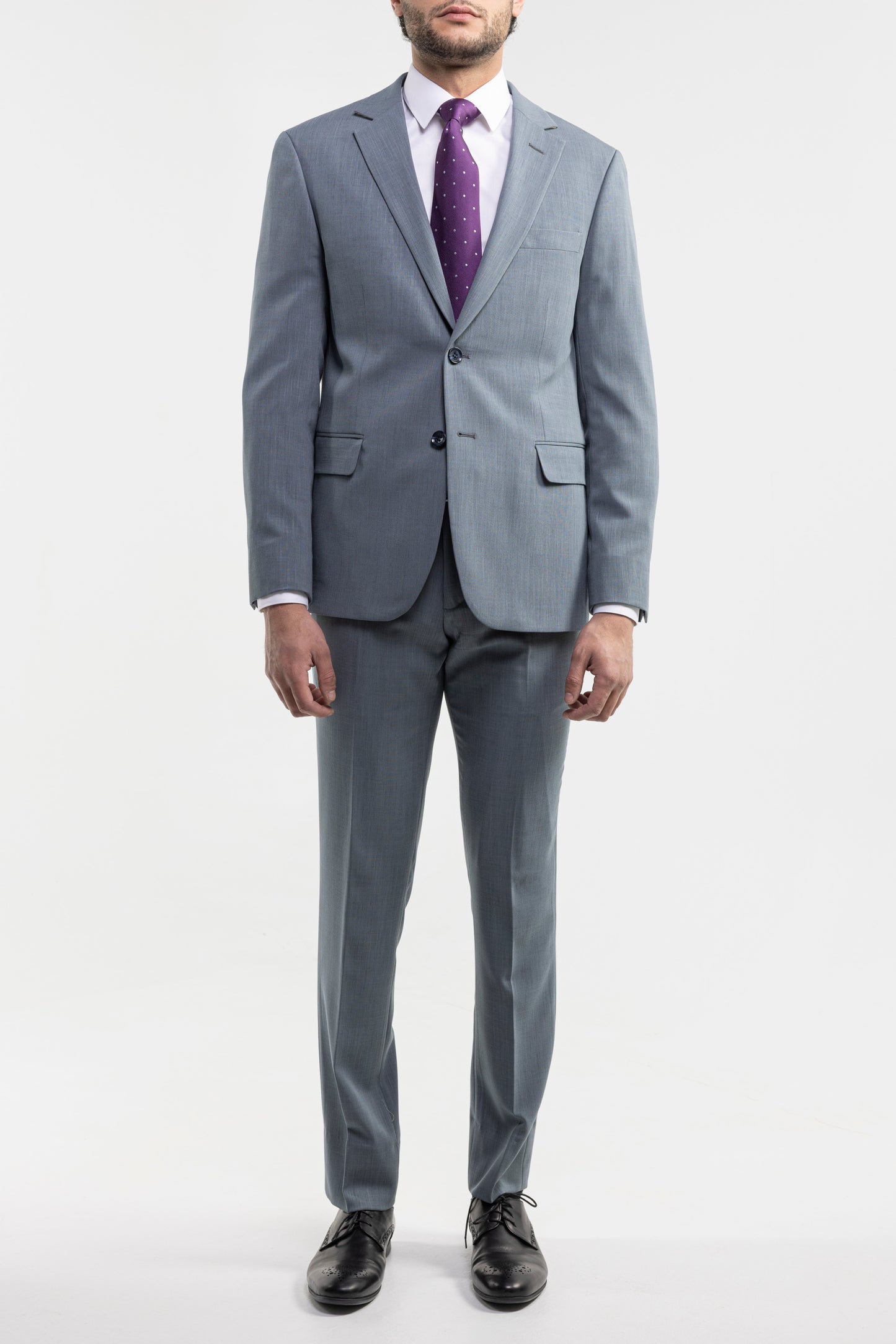 Notch Lapel 2 Buttons Blazer