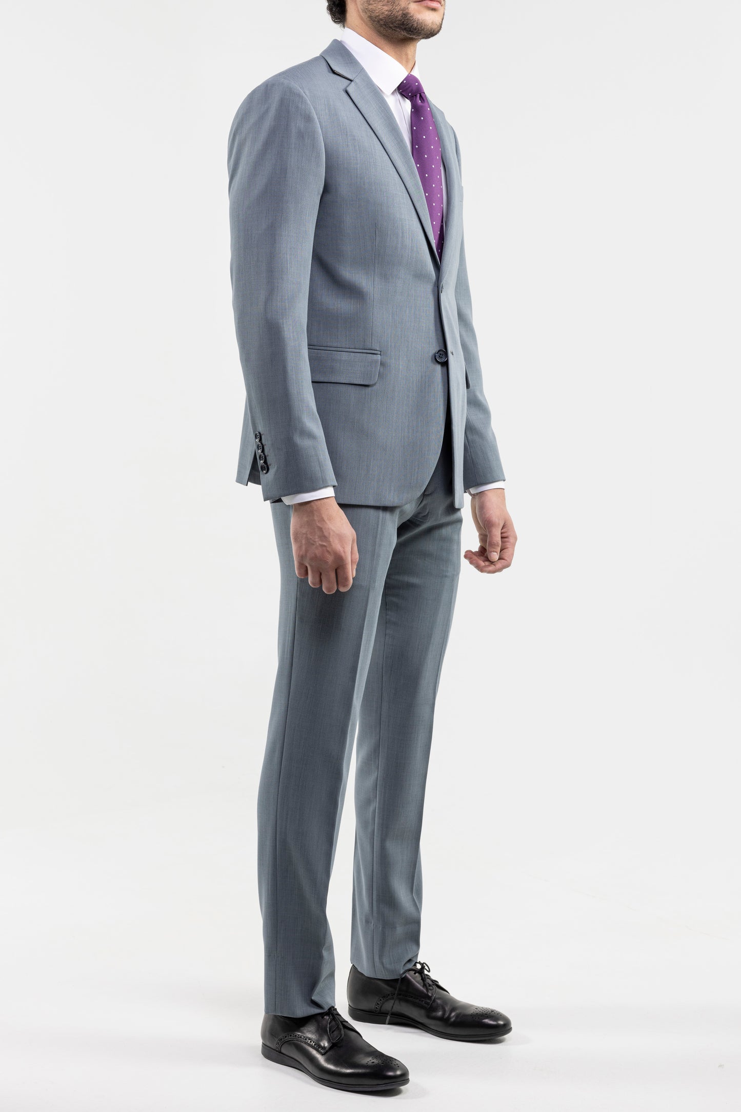 Notch Lapel 2 Buttons Blazer