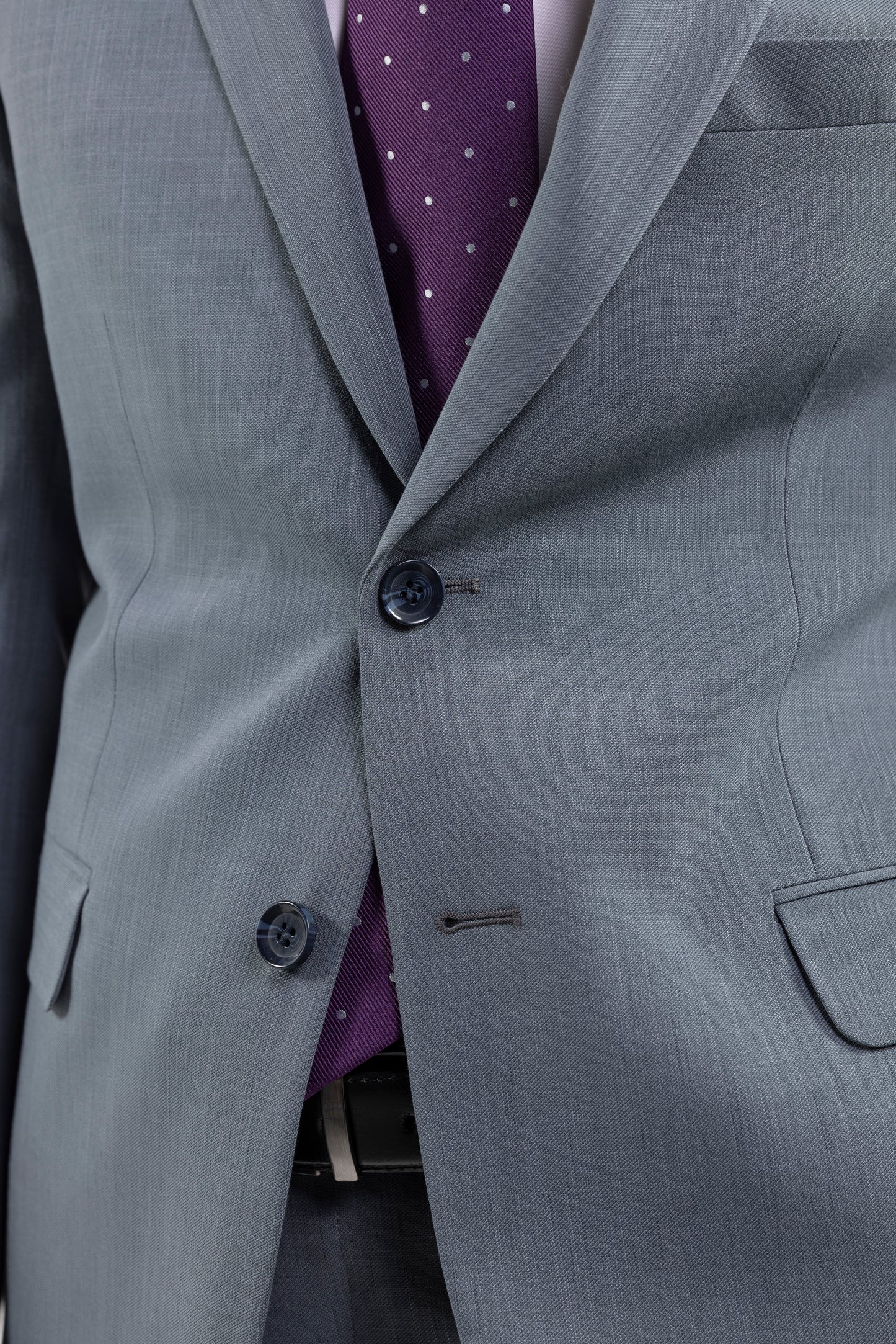 Notch Lapel 2 Buttons Blazer