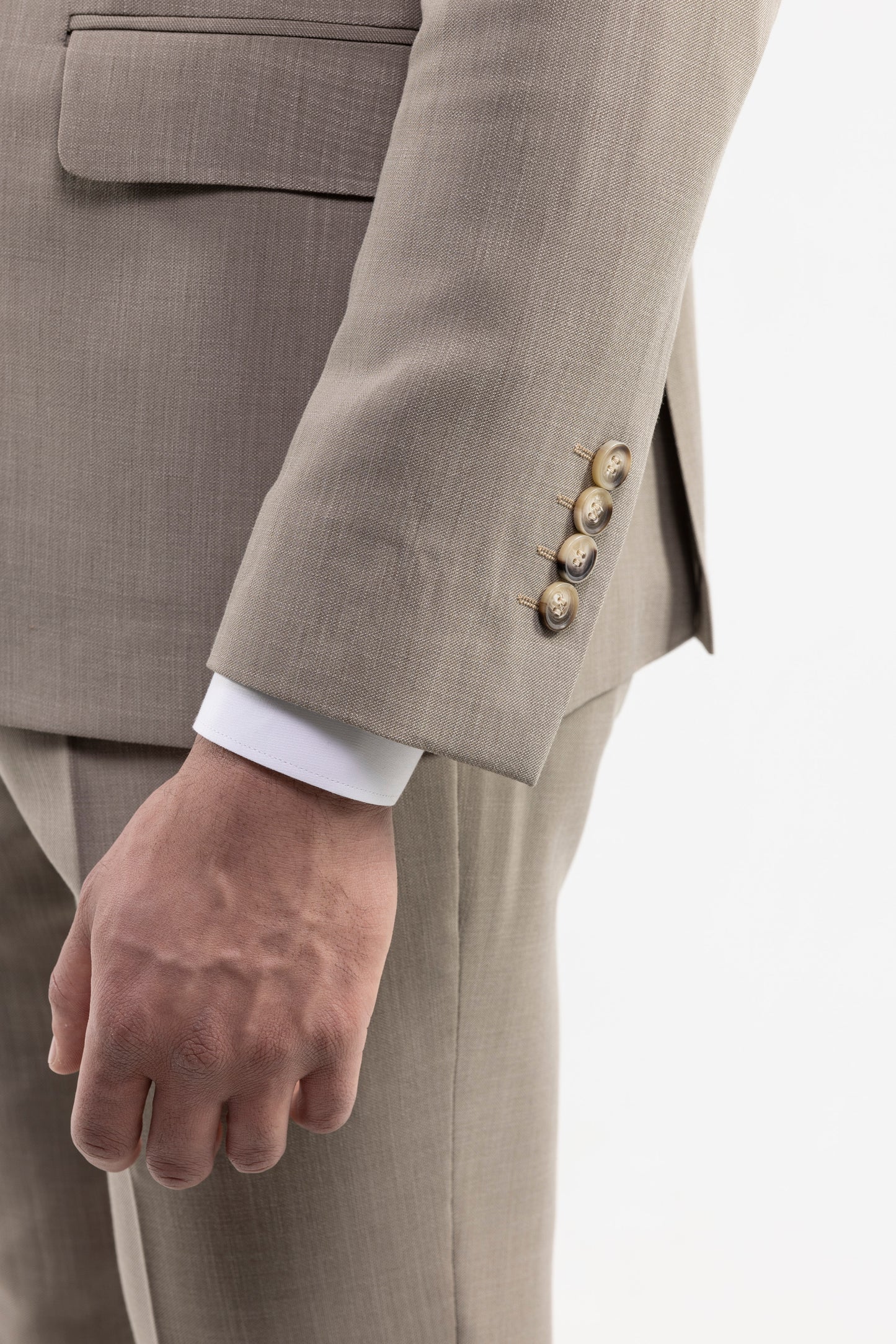 Notch Lapel 2 Buttons Blazer