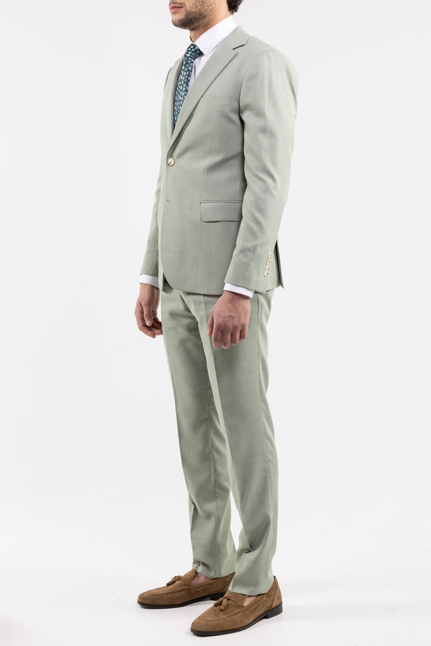 Notch Lapel 2 Buttons Blazer