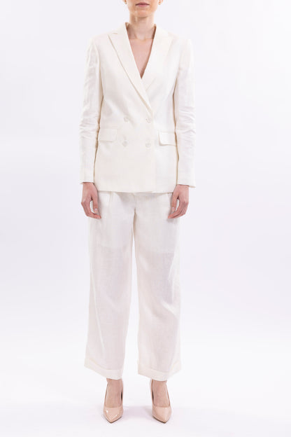 High Waist Trousers Wide Leg