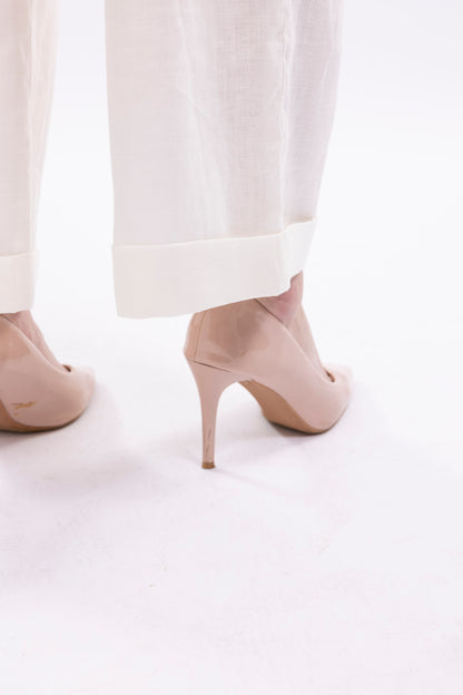 High Waist Trousers Wide Leg