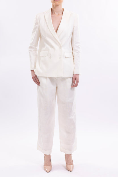 High Waist Trousers Wide Leg