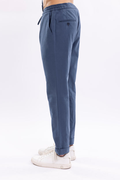 Drawstring Strechy Trousers