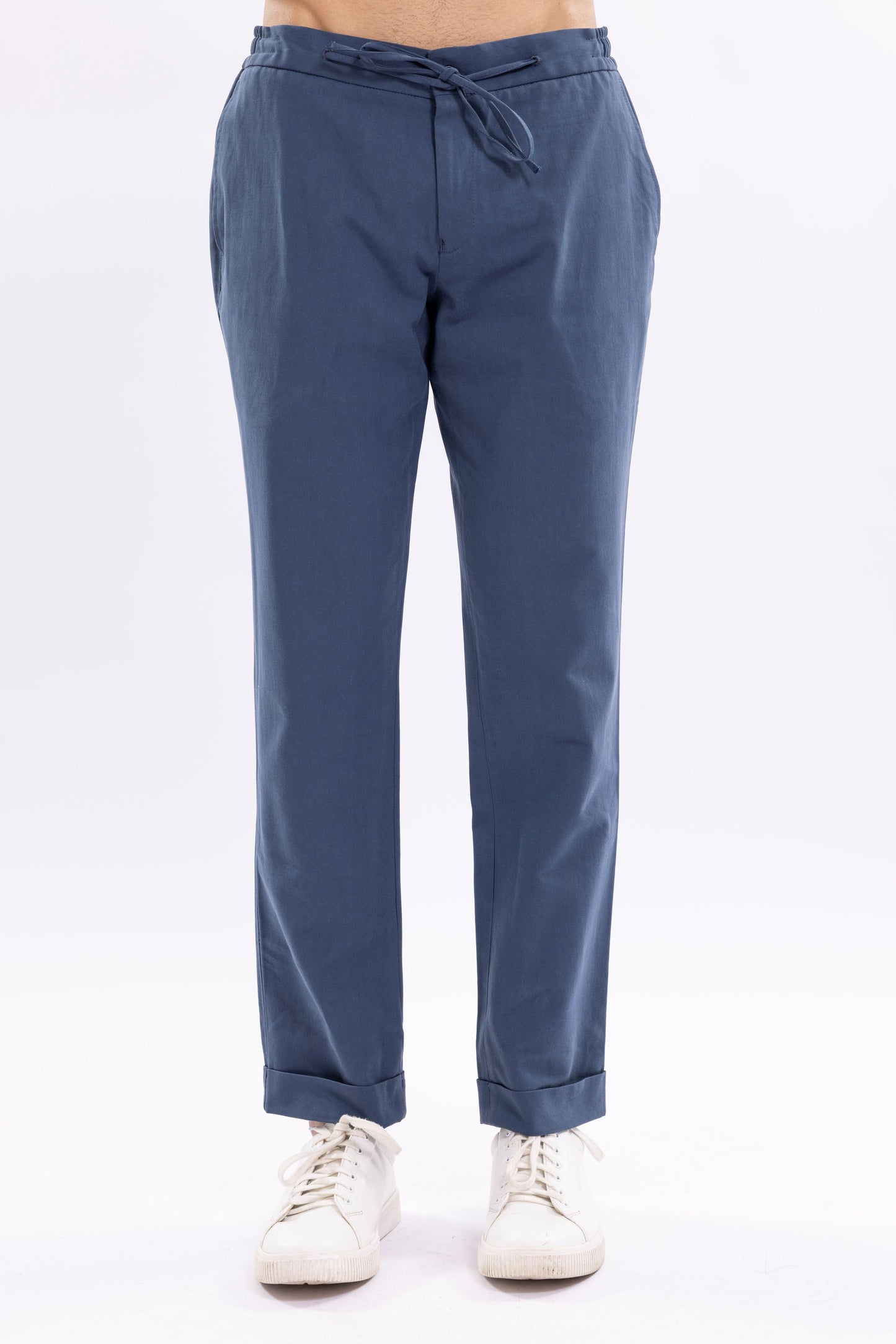 Drawstring Strechy Trousers