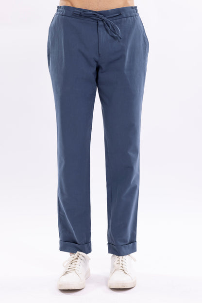 Drawstring Strechy Trousers