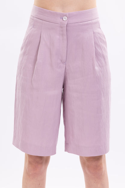 Bermuda With Front Pockets and Fake Back Pockets