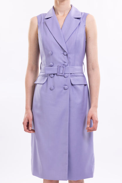 Double Breasted Midi Dress