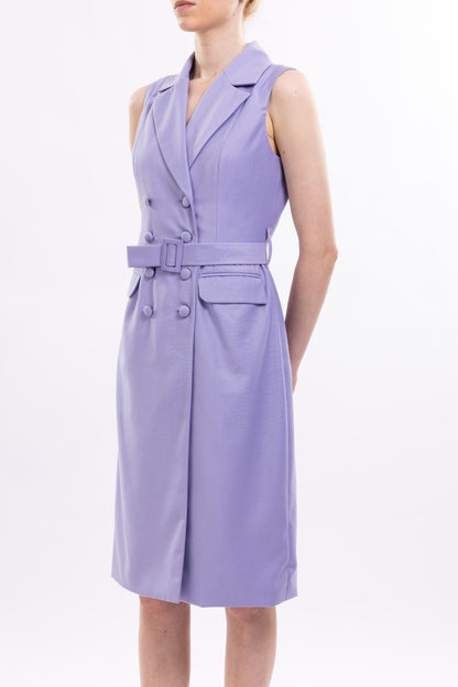Double Breasted Midi Dress