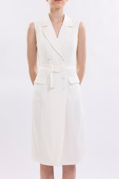 Double Breasted Midi Dress