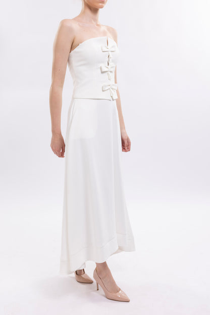 High-Low Skirt With Pockets and Loops