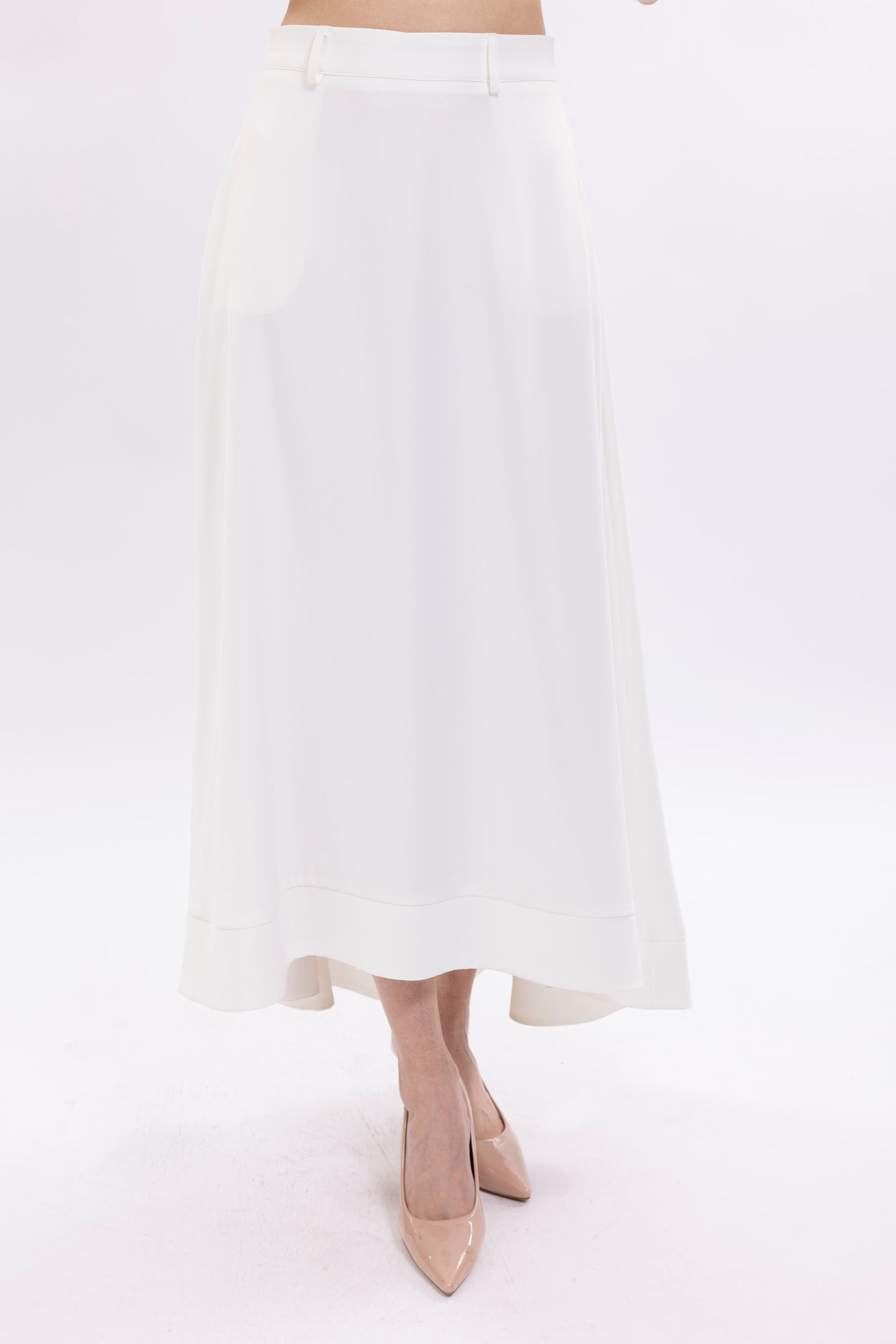 High-Low Skirt With Pockets and Loops