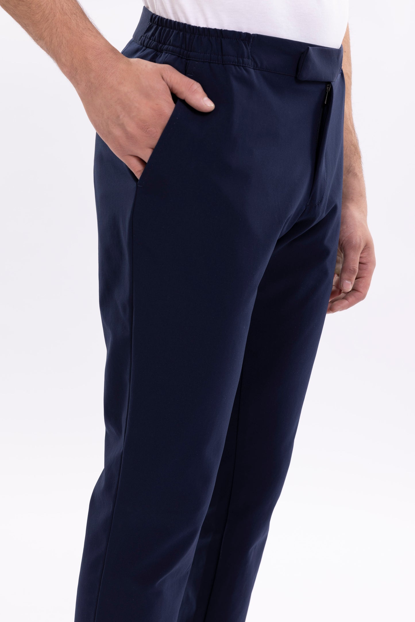 Chino With Elastic Waistband