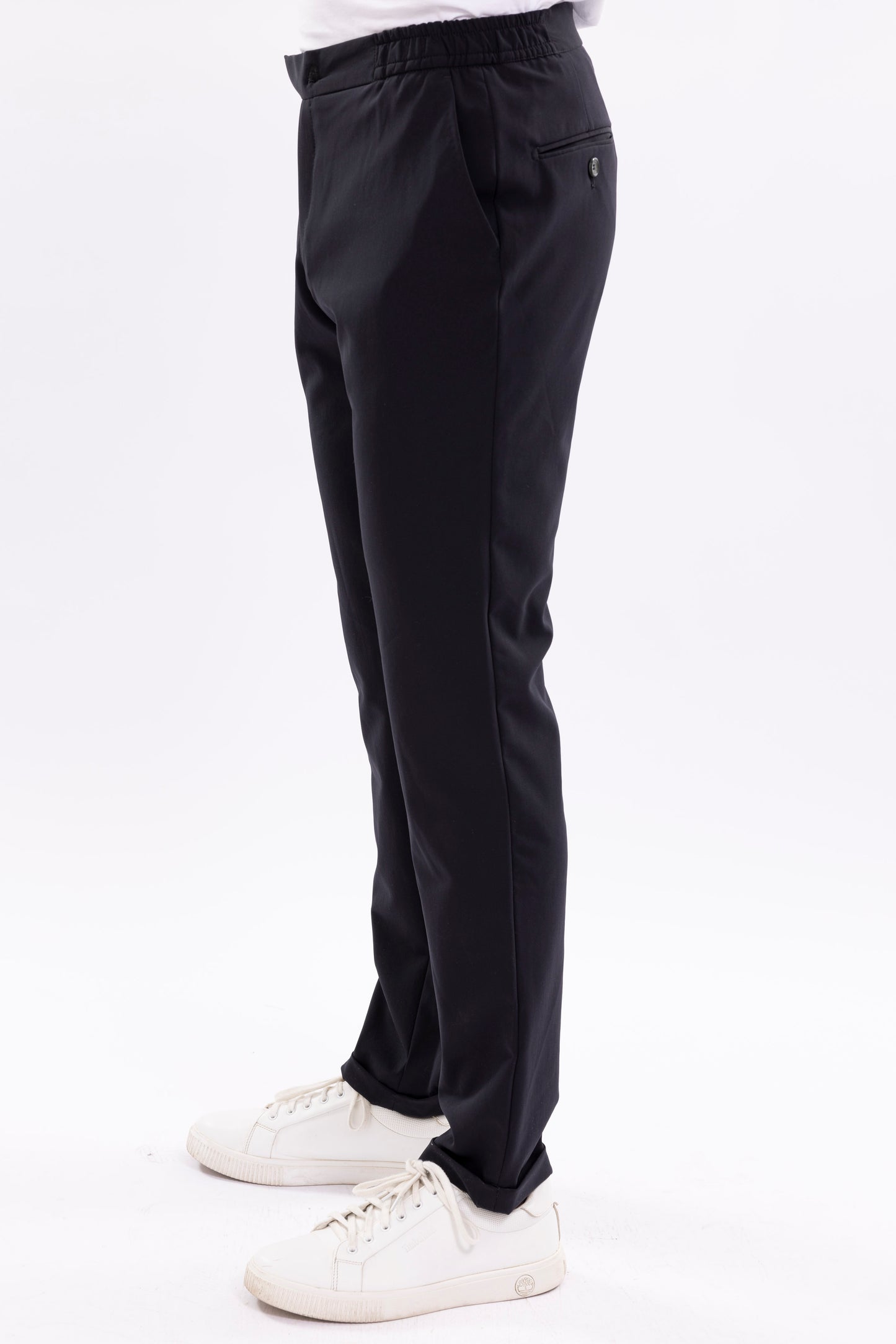 Chino With Elastic Waistband