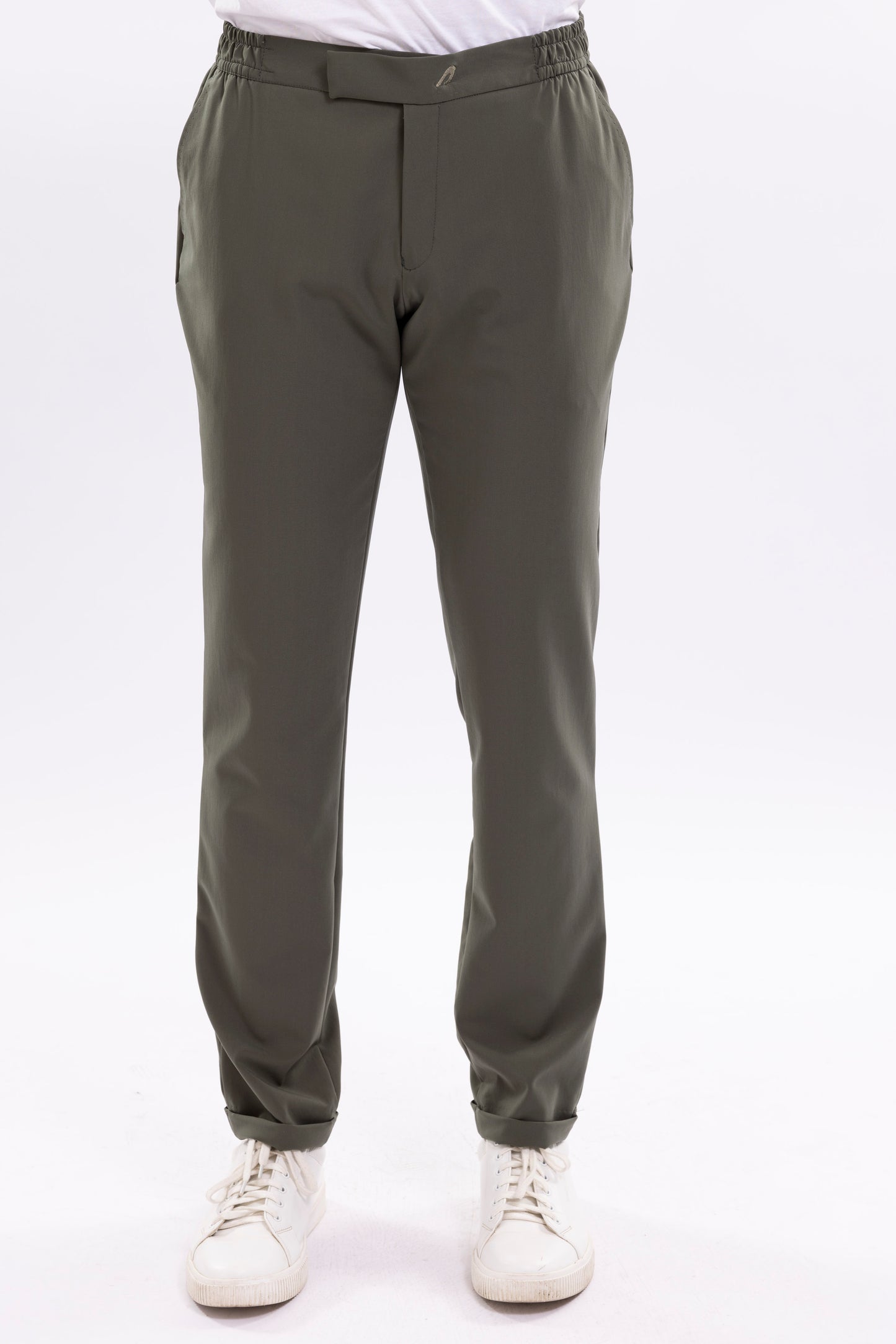Chino With Elastic Waistband