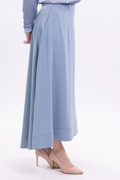 High-Low Skirt With Pockets and Loops