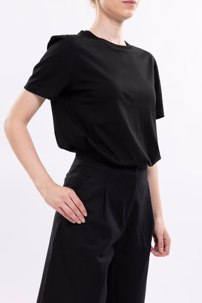 Bermuda With Front Pockets and Fake Back Pockets