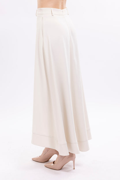 High-Low Skirt With Pockets and Loops