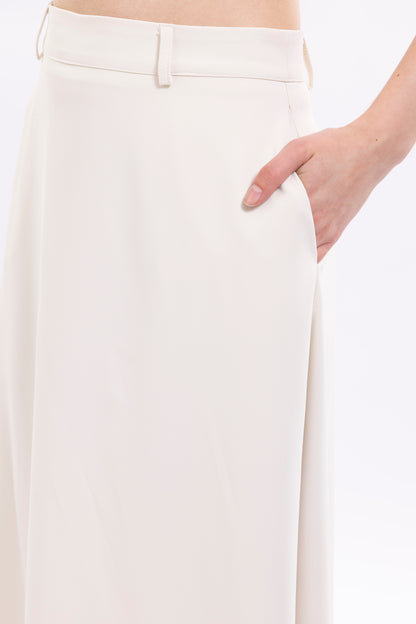 High-Low Skirt With Pockets and Loops