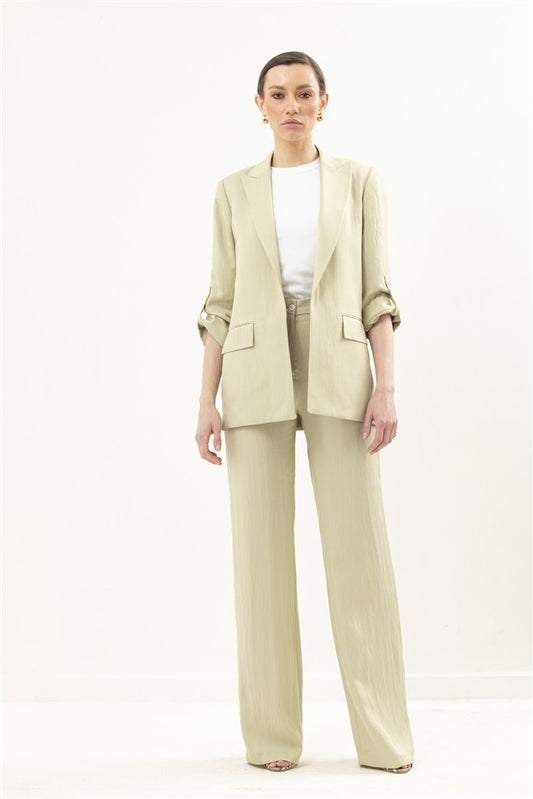 Rolled Up Sleeves Blazer