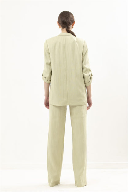 Rolled Up Sleeves Blazer