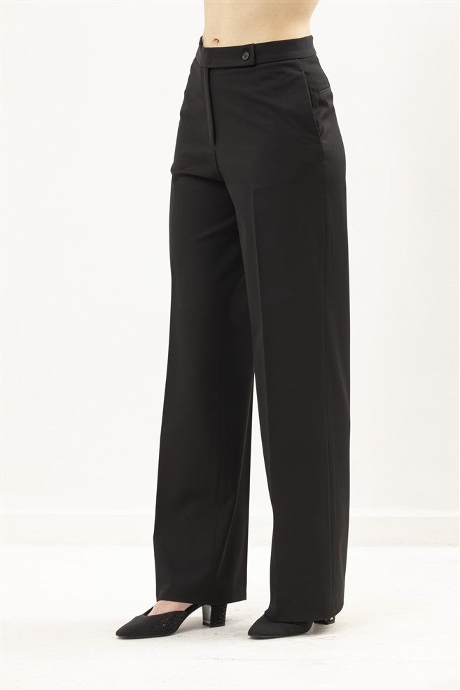 High Waist Trouser Flowing Wide Leg