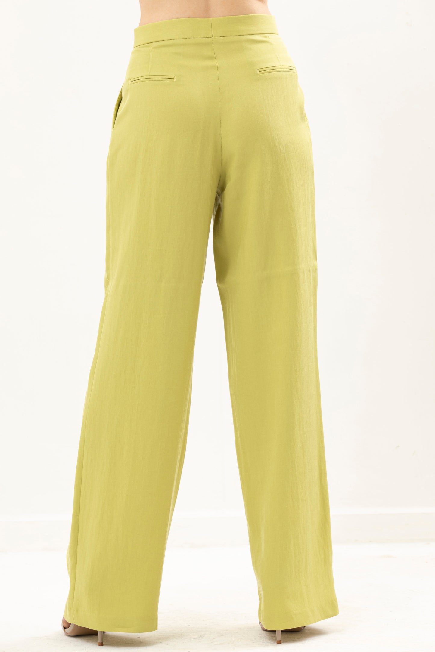 High Waist Trousers, Wide Leg