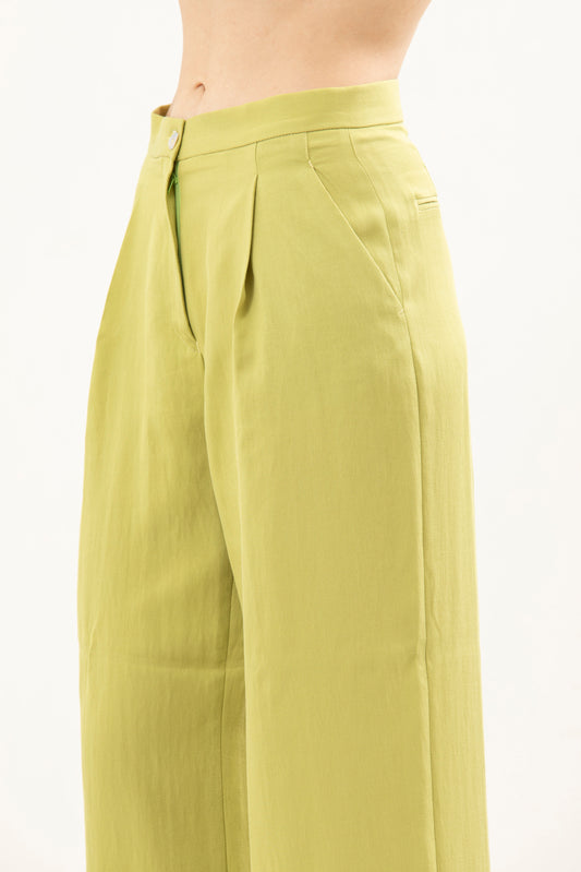High Waist Trousers, Wide Leg