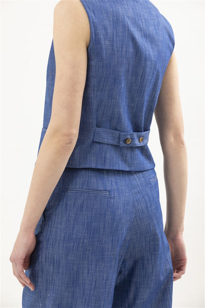 High Waist Trouser, Wide Leg