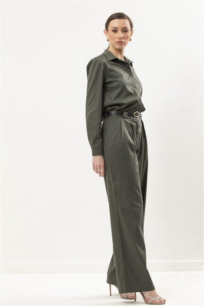 Box Pleated Trouser
