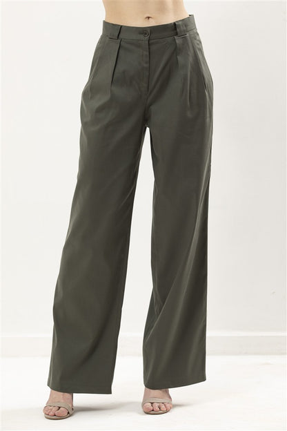 Box Pleated Trouser