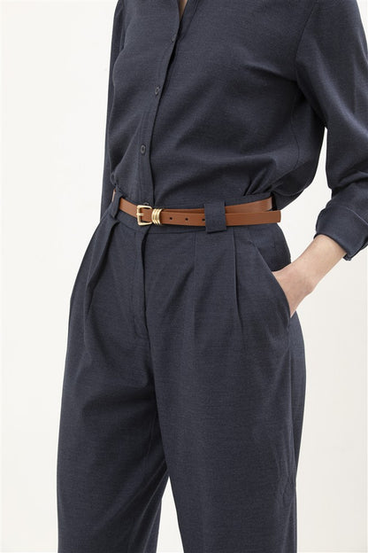 Box Pleated Trouser