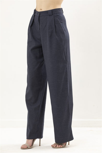 Box Pleated Trouser