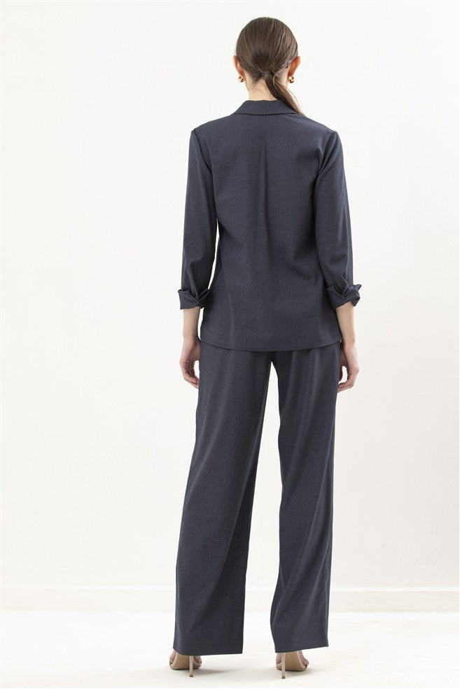 Box Pleated Trouser
