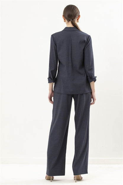 Box Pleated Trouser
