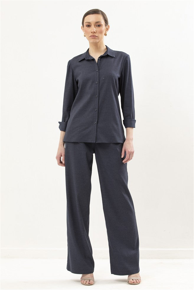 Box Pleated Trouser