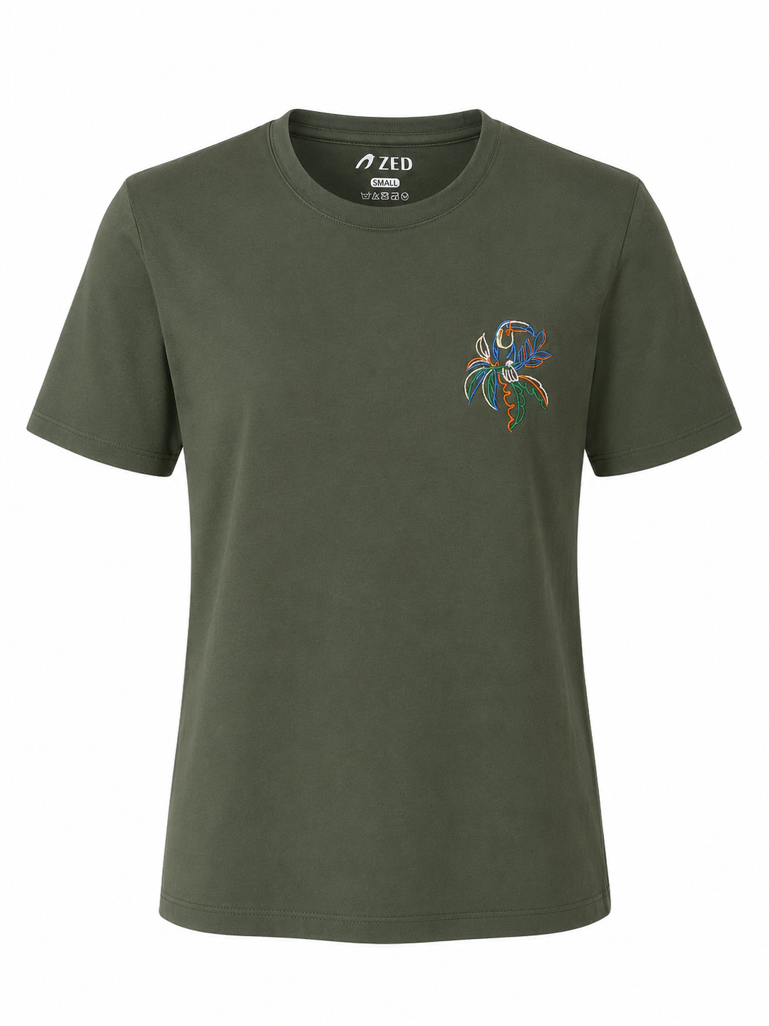 Basic T-Shirt With Embroidery